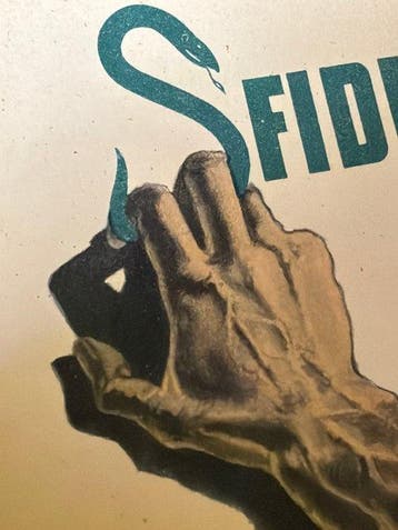 Italië - Militaire ansichtkaart propaganda Italiaanse, Verzamelen, Gelopen