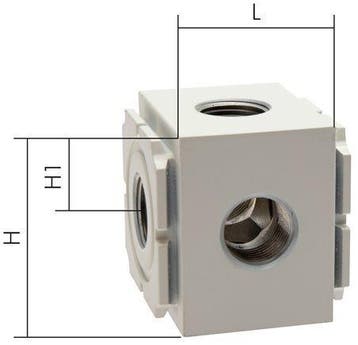 Distributeur G3/8 EMC 3A, Verzenden