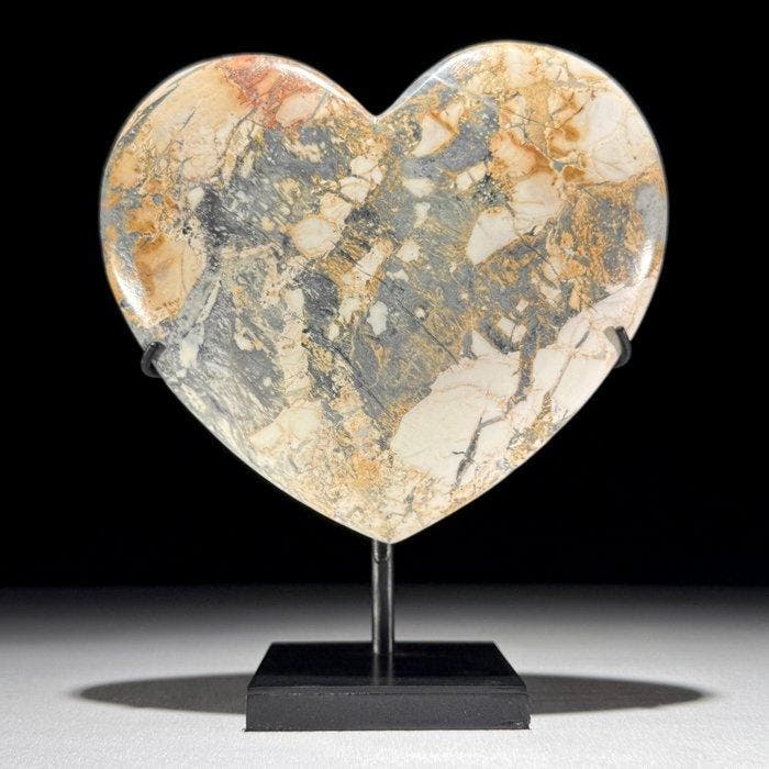 Geen reserveprijs - Prachtig paar gele Maligano Jasper, Antiek en Kunst, Kunst | Designobjecten