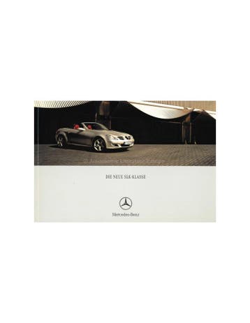 2004 MERCEDES BENZ SLK KLASSE BROCHURE DUITS, Livres