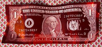 Karl Lagasse (1981) - One Dollar Red Limited Edition (2021)