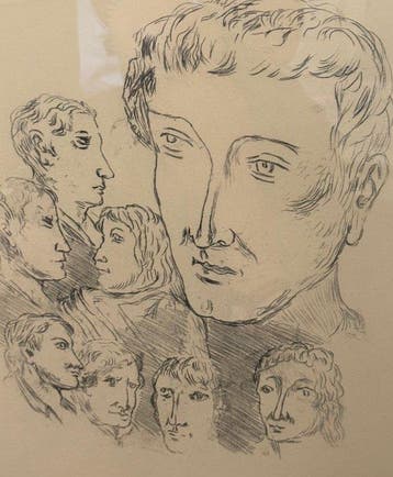 Giorgio De Chirico (1888-1978) - Bloksnijwerk, PERSONAGGI -