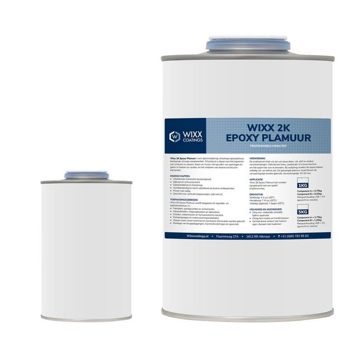 Wixx 2K Epoxy Plamuur, Doe-het-zelf en Bouw, Verf, Beits en Lak, Nieuw, Verzenden