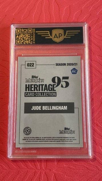 Topps - 1 Graded card - AP Grading 9, Nieuw