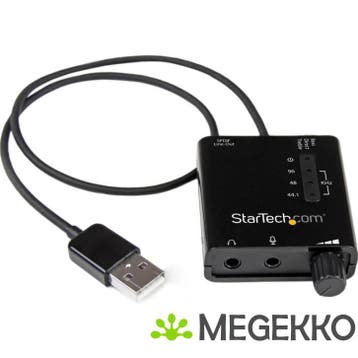 StarTech.com USB-stereoaudioadapter externe geluidskaart met, Informatique & Logiciels, Verzenden