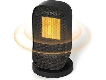 Veiling - Keramische Elektrische Kachel 600W – Roterend ?, Huis en Inrichting, Kachels, Nieuw
