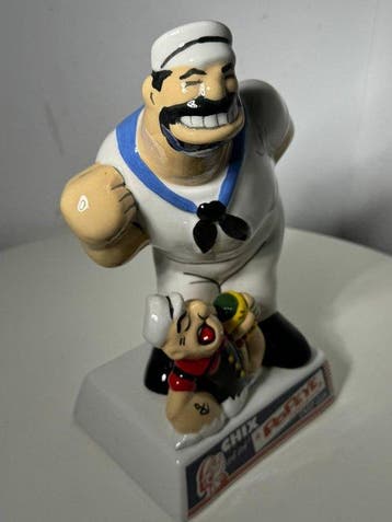Chix / Popeye (licenza) - sculptuur, Pubblicitaria Bruto e