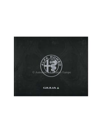 2016 ALFA ROMEO GIULIA QUADRIFOGLIO BROCHURE DUITS