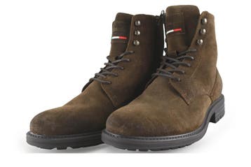 Pantofola dOro Veterboots in maat 44 Bruin, Kleding | Heren, Schoenen, Bruin, Verzenden, Boots, Zo goed als nieuw