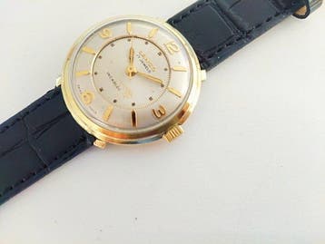 Lanco - Swiss - Mechanical - mens - gold plated - Dress