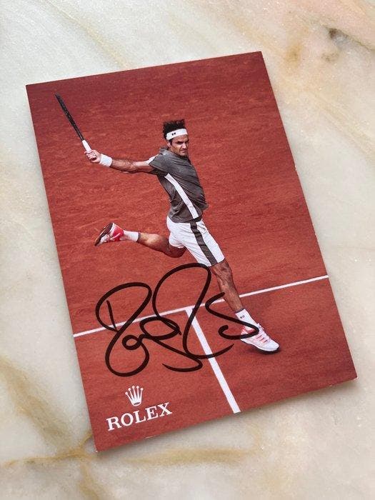 Roland Garros 2019 - Roger Federer - Fankaart, Verzamelen, Overige Verzamelen