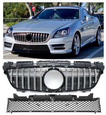 Sport Grille geschikt voor Mercedes R172 SLK 2011-2015 PANAM, Verzenden