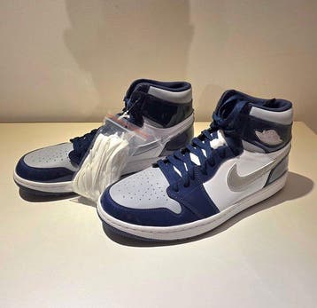 Nike - Air Jordan 1 High, Golf Patent Midnight Navy -, Nieuw