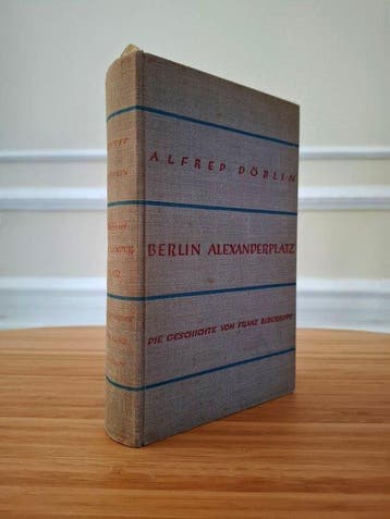 Alfred Döblin - Berlin Alexanderplatz - SIGNED & Dated -, Antiquités & Art