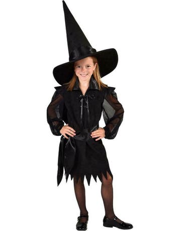 Zwart heks halloween jurkje, Ophalen of Verzenden