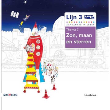 Lijn 3 Leesboek thema 7 Zon, maan en sterren, Verzenden, Nieuw
