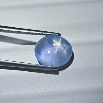 Sans prix de réserve Saphir étoilé - 7.25 ct - International, Handtassen en Accessoires, Edelstenen, Nieuw