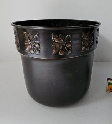 Art Nouveau - Bloempot - Koper
