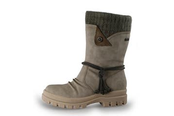 Rieker Laarzen in maat 38 Beige, Hoge laarzen, Verzenden, Beige, Gedragen