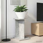 vidaXL Plantenstand 2 pcs Beton Grijs 25 x 25,5 x 40,5 cm, Tuin en Terras, Verzenden, Nieuw