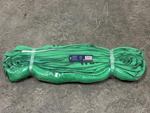 Veiling - 5x Konvox Rondstrop Groen 2 Ton – 4m, Doe-het-zelf en Bouw, Lieren en Takels
