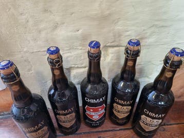 Chimay - Grande Réserve 2012 et 2014 - 75cl - 5 bouteilles, Collections
