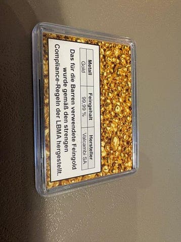 15 gram - Goud .999 - Valcambi, Switzerland - Verzegeld en