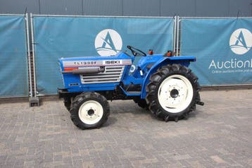 Veiling: Minitractor Iseki TL1900F Diesel Refit, Ophalen