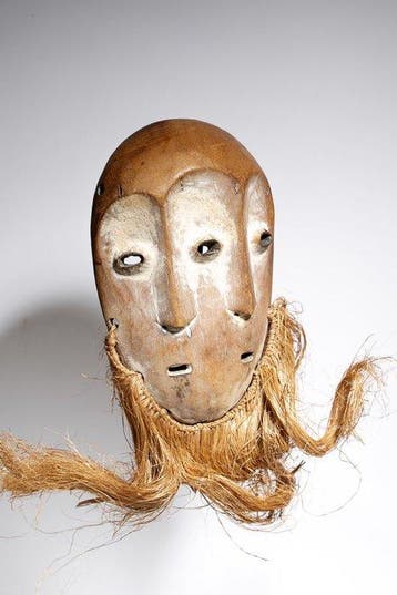 Dubbele Lukwakongo-masker - Lega - DR Congo
