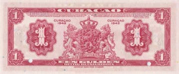 Curaçao. - 1 Gulden 1942 - Specimen - Pick 35s1