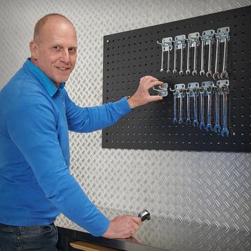 Datona Basis set haken voor gereedschapsbord - 5 cm -, Ophalen of Verzenden, Nieuw