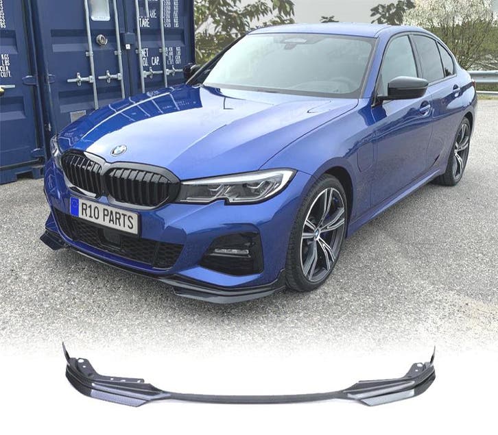 SPOILER LAME AVANT BMW G20 G21 19-22 LOOK M PERFORMANCE CARB, Auto-onderdelen, Carrosserie, Verzenden