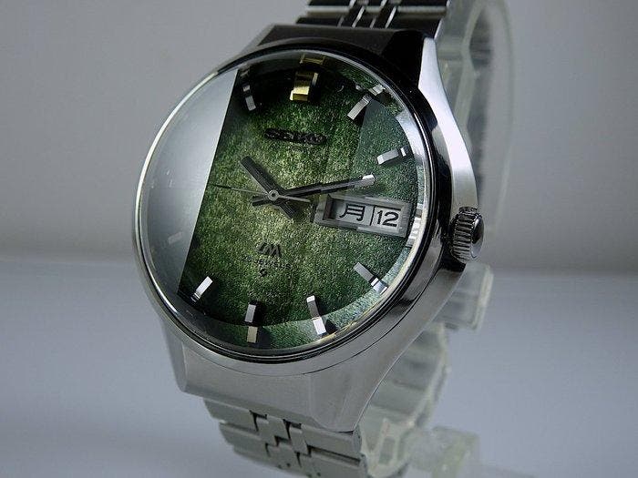 Seiko - LM Lord Matic 25Jewels Forest textured dial KANJI, Bijoux, Sacs & Beauté, Montres | Anciennes | Antiquités