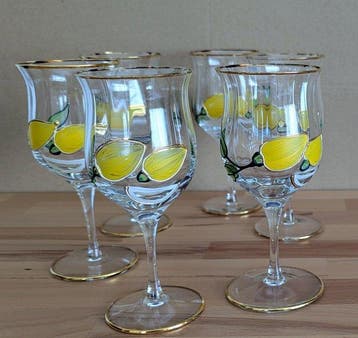 Paul Nagel - Service à boisson (6) - Style Tiffany - Cristal, Antiquités & Art