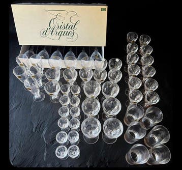 Cristal dArques - Drinkservies (50) - Kristal - Prachtige