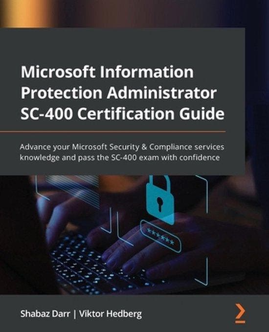 Microsoft Information Protection Administrator SC-400, Livres, Langue | Anglais, Envoi