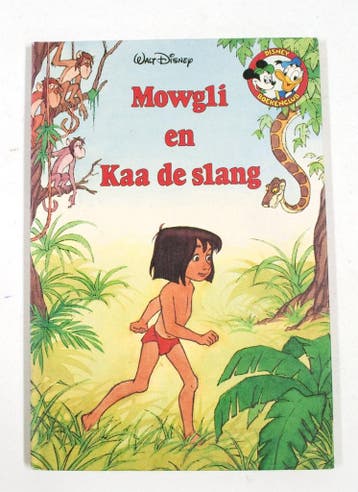 Mowgli en Kaa de slang / Disney Boekenclub / 65 Walt Disney, Verzenden, Gelezen, Walt Disney