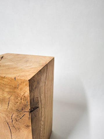 THE FOREST - Bijzettafel - Eik - Handgemaakt, Antiek en Kunst
