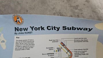 Jinks Kunst - RITA J. - NYC Subway Map