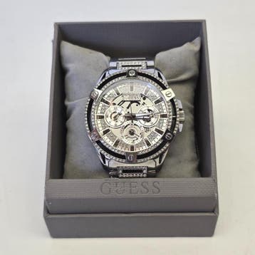 Guess King GW0497G1 Homme Herenhorloge | Nette Staat, Ophalen of Verzenden, Nieuw