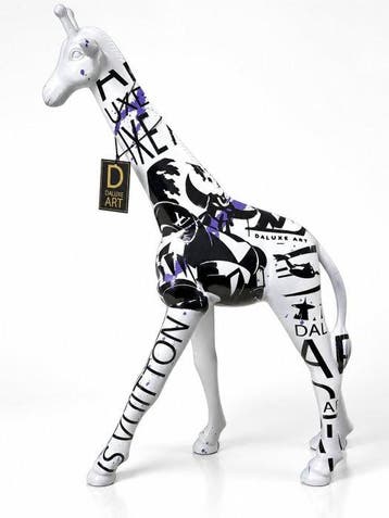 Daluxe Art - 1999 • XL Goldorak Giraffe – 65 cm, Antiquités & Art