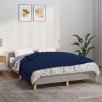 vidaXL Verzwaringsdeken 135x200 cm 6 kg stof blauw, Verzenden, Nieuw