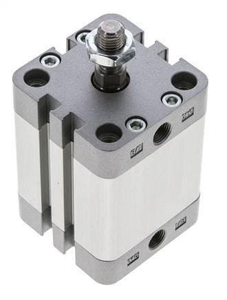 ISO 21287 Compacte Dubbelwerkende Cilinder 40-40mm -, Verzenden