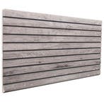 vidaXL Wandpanelen 10 pcs Grijs 100 x 50 cm EPS-schuim, Verzenden, Nieuw