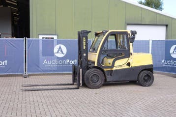 Veiling: Heftruck Hyster H4.5FT6 Diesel 4630kg 2.8m 2017, Ophalen