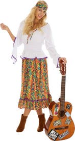 2dekans | Dressforfun Vrouwenkostuum Love & Peace XXL -, Ophalen of Verzenden