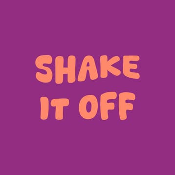 Homebound Tegeltje shake it off, Ophalen of Verzenden, Nieuw