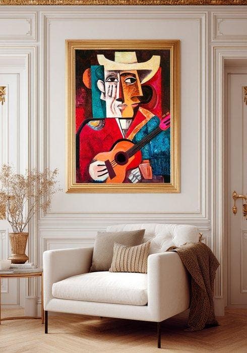 E. Pérez Lezcano - “La Música Habitada” XL ( No Reserve), Antiquités & Art, Art | Peinture | Moderne