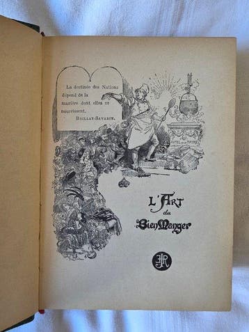 E D. Richardin - La cuisine française du XIVe au XXe siècle.