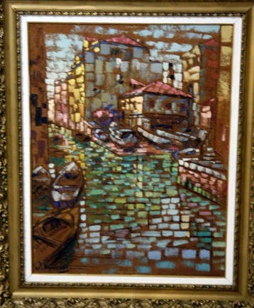 Oscar Marziali (1895-1987) - Riflessi in sordina - Canale